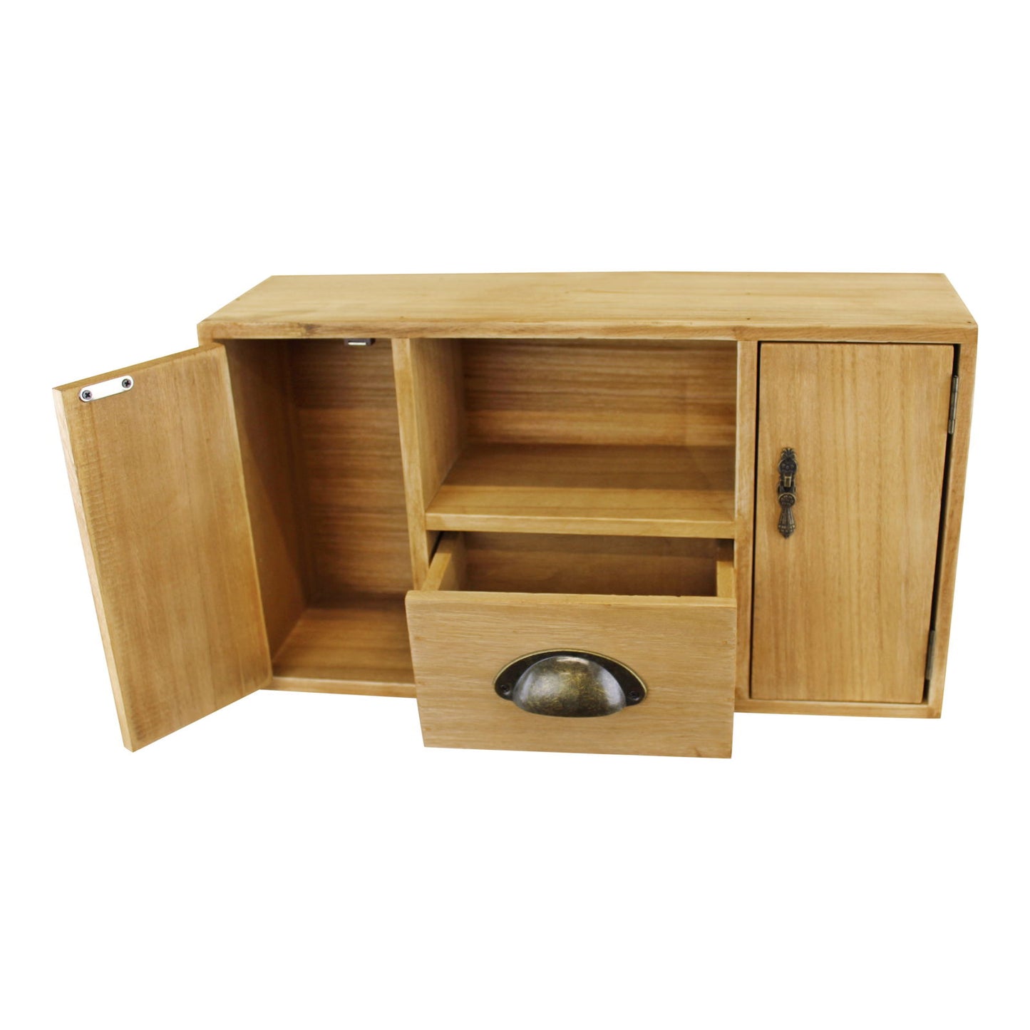 Small Wooden 2 Door Cabinet