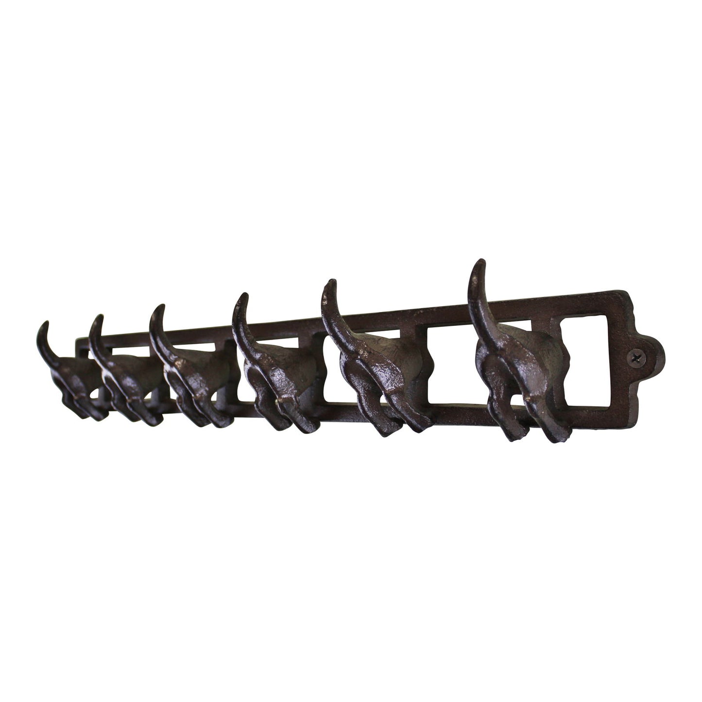 Rustic Cast Iron Dog Tail Wall Hook