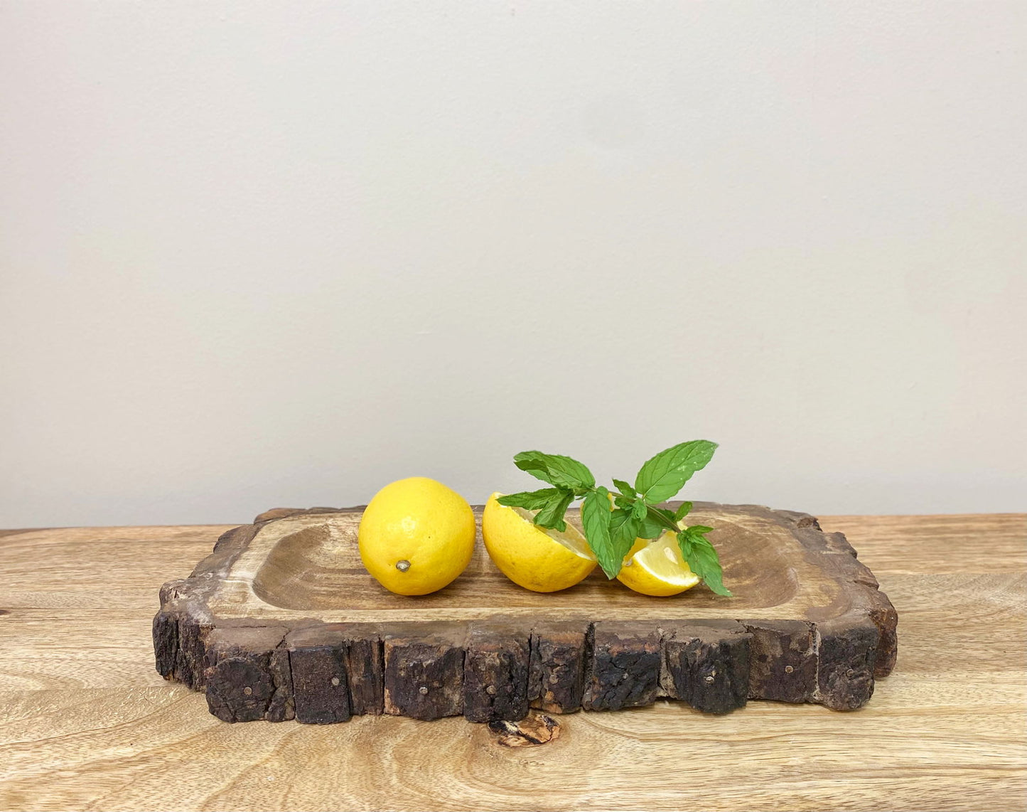 Small Wooden Platter Tray