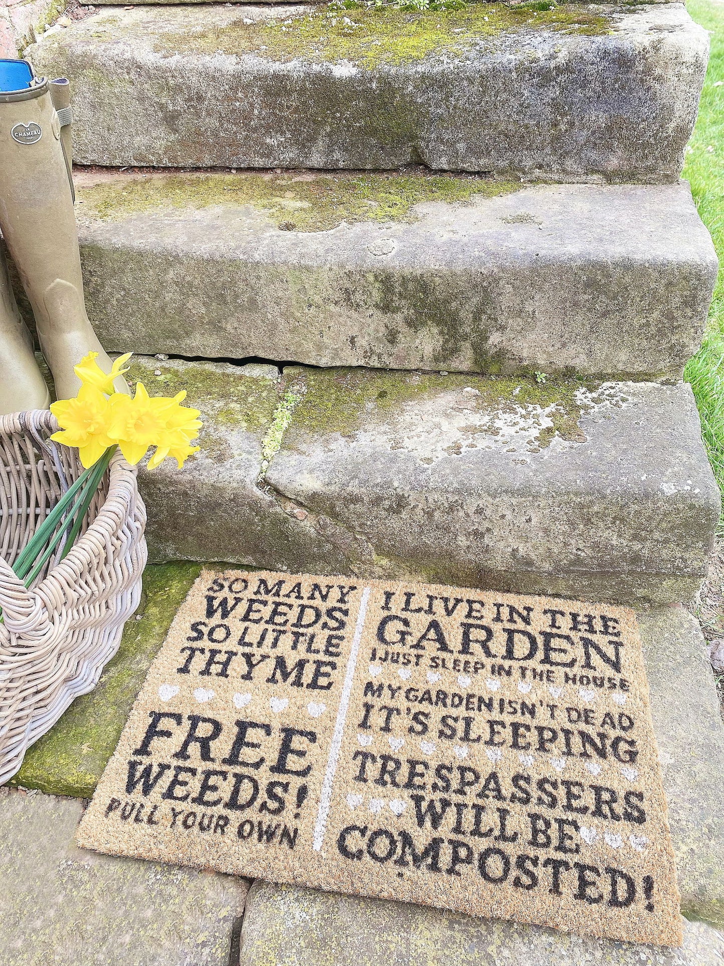 Free Weeds Doormat