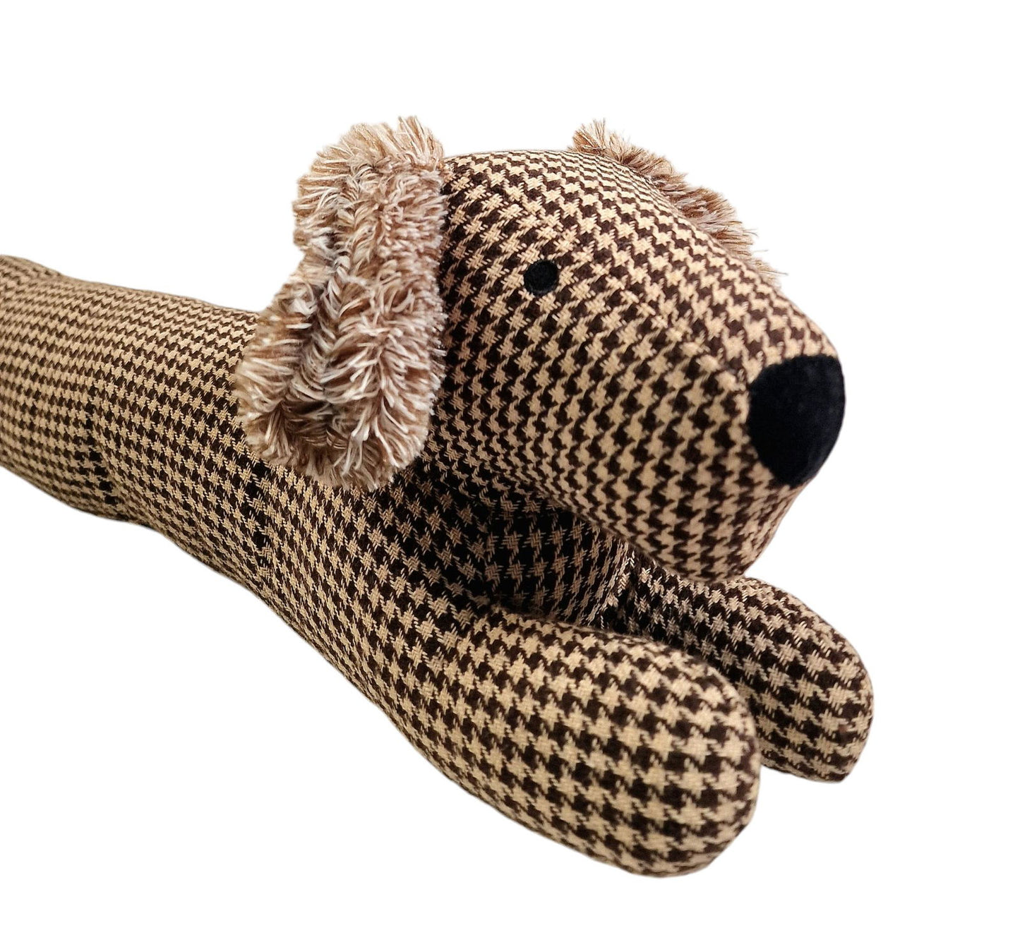 Sausage Dog Draught Excluder Brown