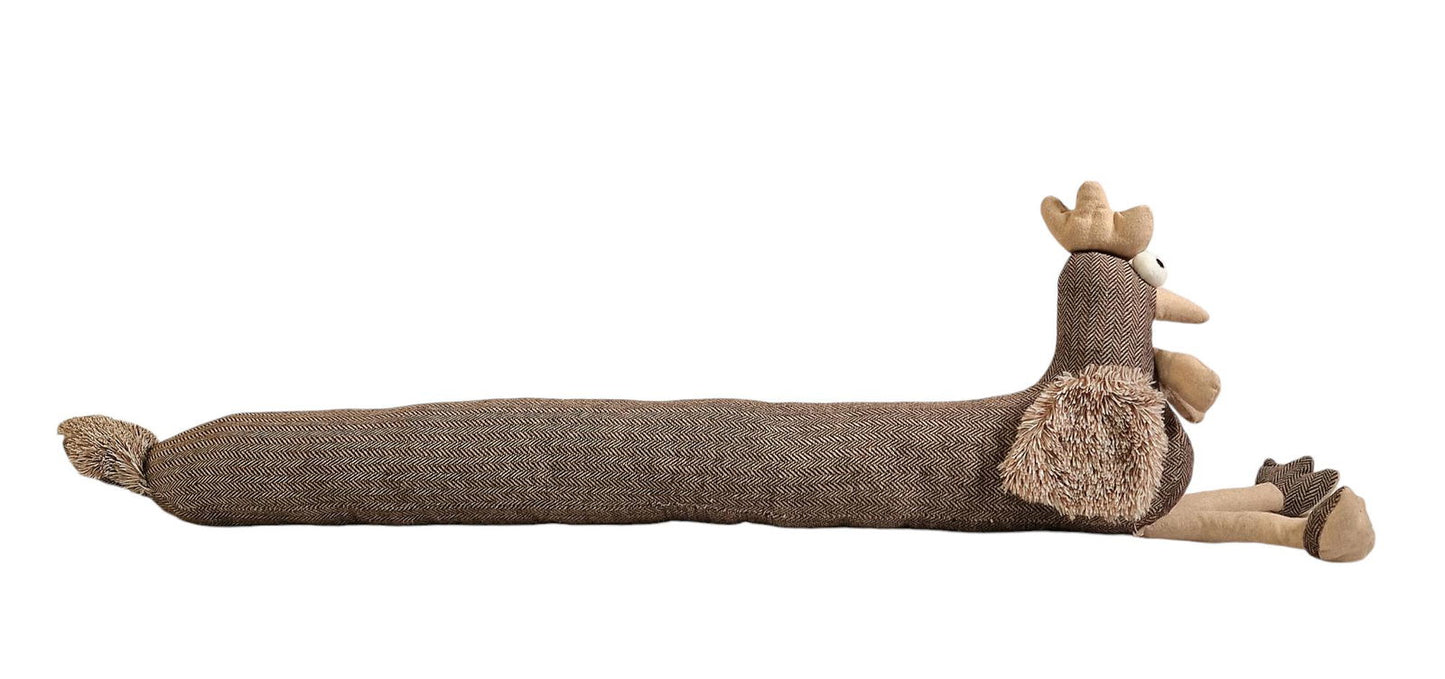 Chicken Draught Excluder Brown