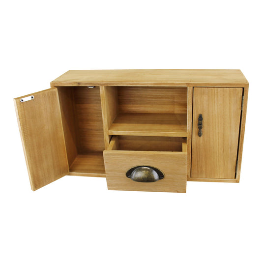 Small Wooden 2 Door Cabinet