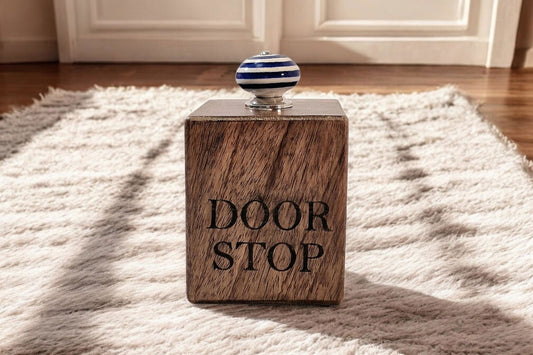 Mango Wood Doorstop