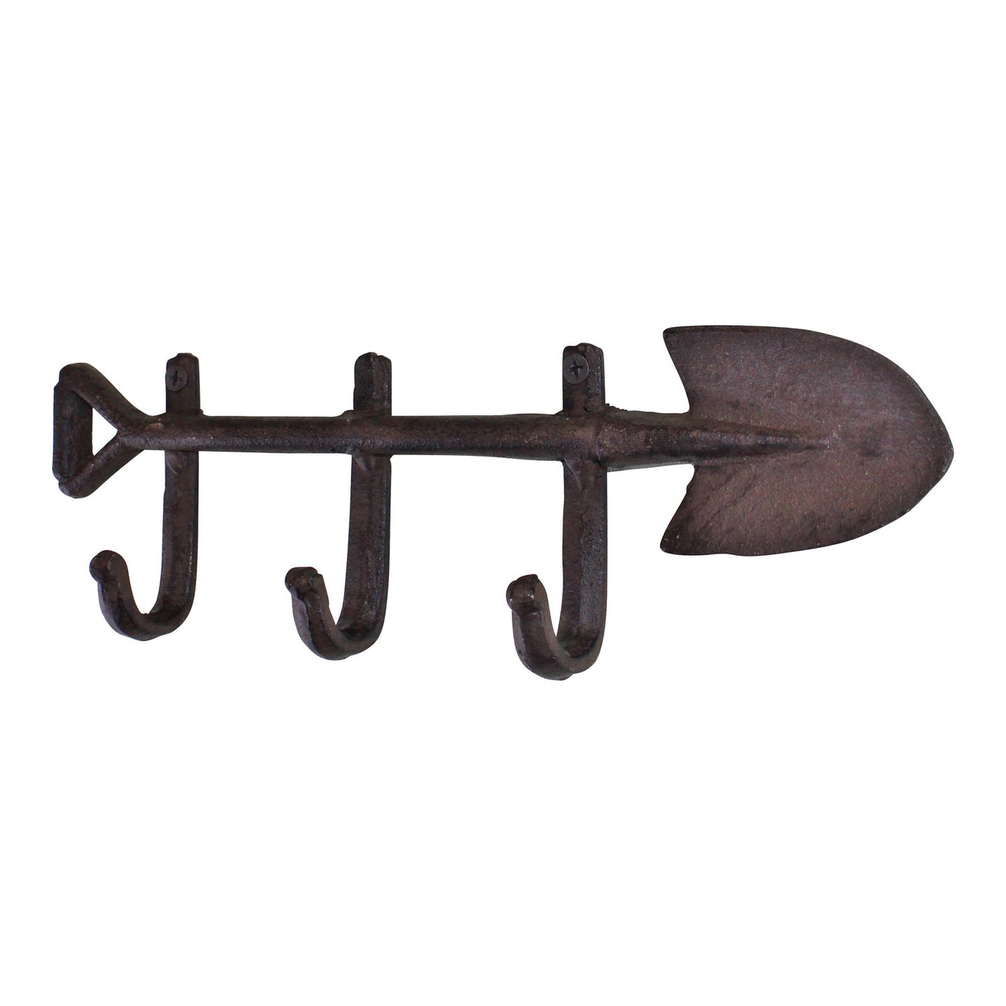 Rustic Cast Iron Garden Spade Wall Hook
