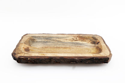 Small Wooden Platter Tray