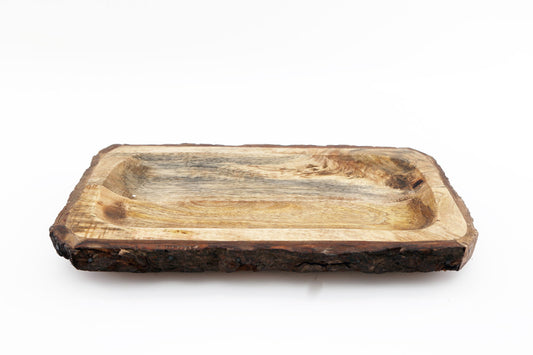 Small Wooden Platter Tray