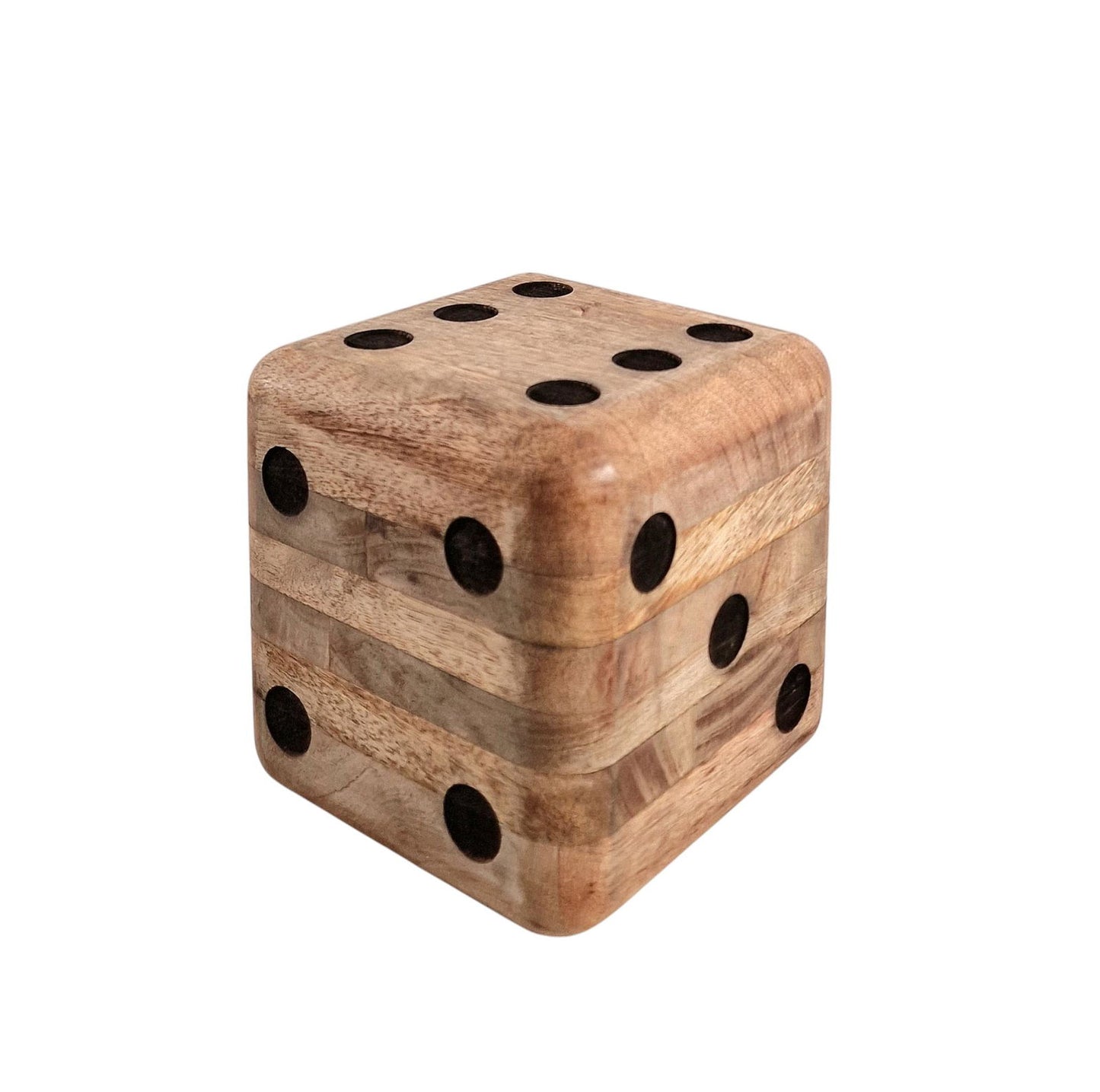 Wooden Dice Doorstop