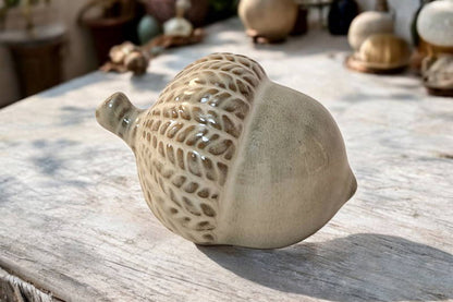 Ceramic Acorn Ornament - Small