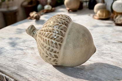 Ceramic Acorn Ornament Small