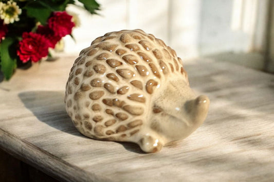 Ceramic Hedgehog Ornament