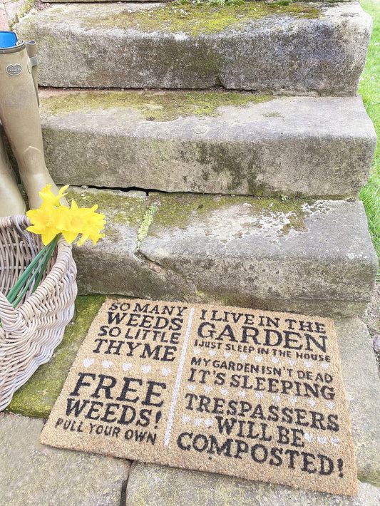 Free Weeds Doormat