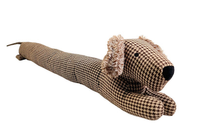Sausage Dog Draught Excluder Brown